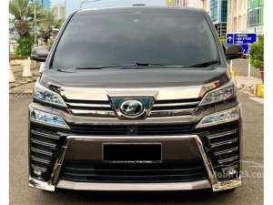 2018 Toyota Vellfire 2.5 ZG MODELLISTA Van Wagon , tersedia melalui melalui situs Mobil123