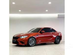 2021 BMW M2 3.0 Competition Coupe Sunset Orange Km5000 Seperti baru Full Original Paint Pajak Baru masih Garansi dan Free Maintenance sampai 2026 , tersedia melalui melalui situs Mobil123
