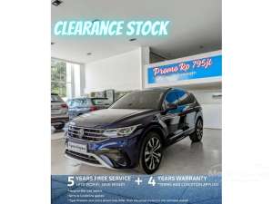 2023 Volkswagen Tiguan 1.4 TSI ALLSPACE SUV, CLEARANCE STOCK , DISKON PULUHAN JUTA LANGSUNG, BUNGA 0 PERSEN , tersedia melalui melalui situs Mobil123