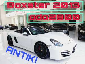 ANTIK ODO 2.800 Mls NIK 2013 Porsche 981 Boxster 2.7 Convertible Cabriolet Cabrio x 2014 cayman s , tersedia melalui melalui situs Mobil123