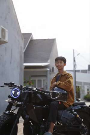 Jual bekas Custom Bobber Sposter basic Byson 150cc,lokasi di Depok Kota