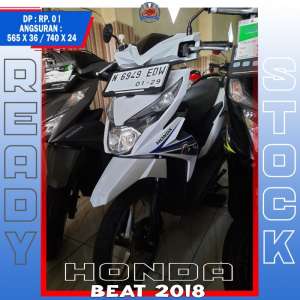 Jual bekas Honda Beat 2018 Barang Bekas Berkualitas Hikmah Motor Kepuh Malang,lokasi di Malang