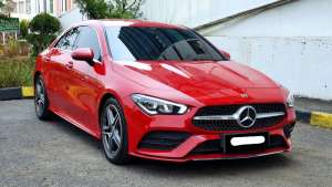 Km9rban Mercedes-Benz CLA 200 AMG Line 2019 merah siap pakai cash kredit proses bisa dibantu , tersedia melalui melalui situs Cintamobil