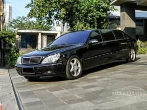 Mercedez Benz S 600 L Limousine Pullman Th 2002 Hitam Km 9rb , tersedia melalui melalui situs Mobil123