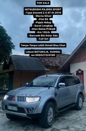 MITSUBISHI PAJERO SPORT , tersedia melalui melalui situs Olx