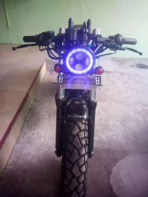 Jual bekas Caferacer basic byson 150 cc tahun 2013,lokasi di Jakarta Pusat