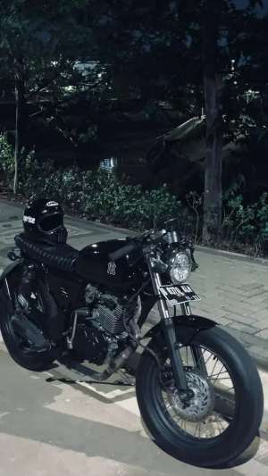 Jual bekas Custom Caferacer,lokasi di Jakarta Pusat