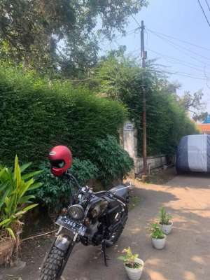 Jual bekas Motor Custom Tracker Basic Megapro 2009,lokasi di Bandung Kota