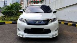 Jual bekas TOYOTA HARRIER 2.0 ADVANCE AUDIOLESS CBU AT 2014 PUTIH,lokasi di Jakarta Timur