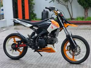 Jual bekas Trail custom Basic Supra 125 cc,lokasi di Karanganyar Kab.