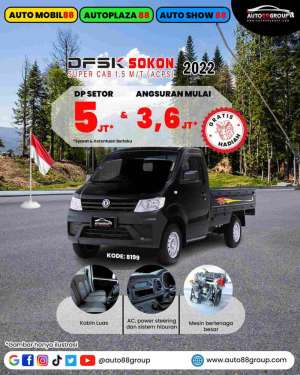 Jual bekas DFSK SOKON BLACKTYPE SUPER CAB ACPS 1.5 MT 2019,lokasi di Kalimantan Barat