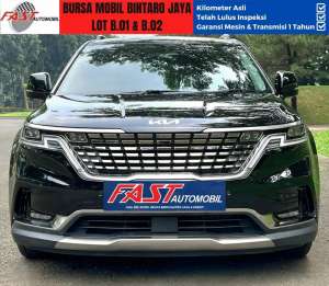 Jual bekas DP 49JT KIA CARNIVAL 2022 11 SEAT 2.2 DIESEL PANORAMIC KM.27RB F5ST,lokasi di Jakarta Utara