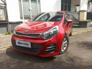 Jual bekas OLXmobbi KIA RIO 1.4 BENSIN AT 2016 MERAH,lokasi di Bandung Kota