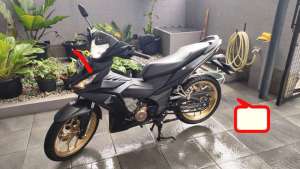 Honda Supra GTR 150 Exclusive Gun Black Thn 2017 Antik , tersedia melalui melalui situs Jualmotorbekas