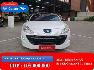 Jual bekas PEUGEOT RCZ Coupe Matic 2012 - Kilometer antik,lokasi di Jakarta Selatan