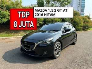 Jual bekas MAZDA 2 GT SKYACTIVE AT 2016 HITAM PROMO MURAH DP MINIM 8 JUTA,lokasi di Jakarta Timur