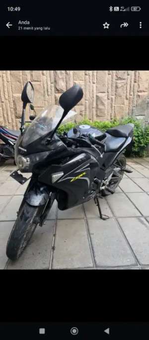 Jual bekas cbr 2012 ss komplit,lokasi di Jakarta Barat