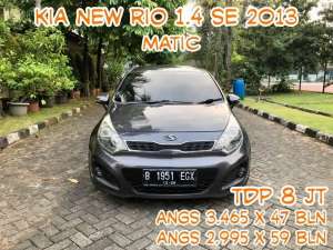 Jual bekas Kia New Rio 1.4 SE 2013 Matic,lokasi di Bekasi Kab.