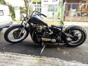 Jual bekas Motor Custom Chopper BobberBasic Mitsubishi Colt L100 Tahun 1985,lokasi di Jakarta Barat