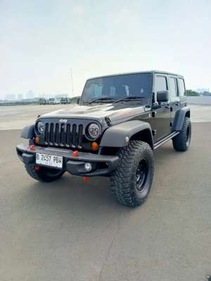 Jual bekas Rubicon long 2013 anniversary hitam,lokasi di Jakarta Utara