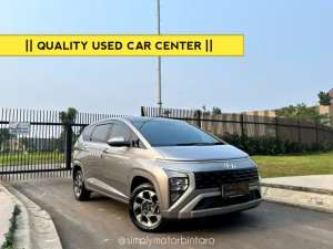 Jual bekas TDP 20jtHyundai Stargazer 1.5 Prime AT 2023 Abu Abu Metalik,lokasi di Tangerang Selatan Kota