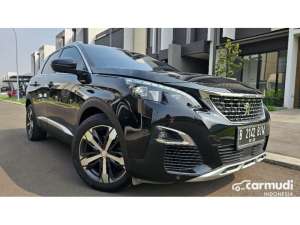 Jual bekas 2019 Peugeot 3008 1.6 GT Line SUV Hitam KM 49rbuan Dijual Cepat Mulus Banget,lokasi di DKI Jakarta