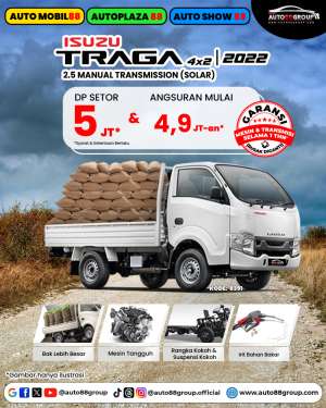 Jual bekas ISUZU TRAGA WHITE TYPE PICK UP FD 2.5 MT 2022,lokasi di Kalimantan Barat