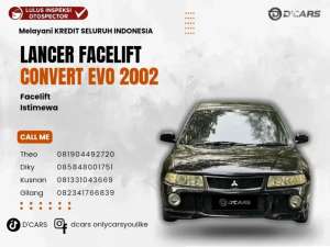 Jual bekas LANCER 2002 FACELIFT CONVERT EVO,lokasi di 