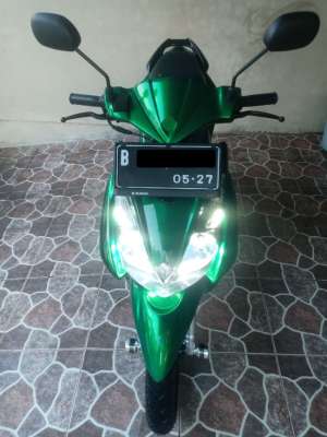 Suzuki SKYDRIVE Green Candy Tone color RESTORASI , tersedia melalui melalui situs Jualmotorbekas