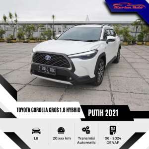 Jual bekas Toyota Corolla Cros 1.8 Hybrid At 2021,lokasi di 