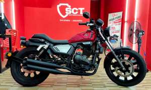 JualCpt 90LikeNew Benelli Motobi Evo200 Evo 200 PjkMei25 2022 Merah lokasi di Cempaka Putih, tersedia melalui melalui situs Olx