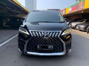 LEXUS LM350 LOMBARDI AT HITAM 2018 , tersedia melalui melalui situs Cintamobil