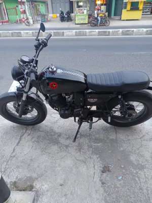 Jual bekas Motor costum basic Byson,lokasi di Karangampel