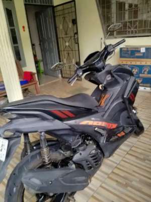 Yamaha Aerox tahun 2017 lokasi di Sunggal, tersedia melalui melalui situs Olx