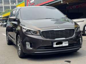 PROMO KIA SEDONA ULTIMATE 2017 AT COKLAT UNIT SIAP PAKAI , tersedia melalui melalui situs Cintamobil