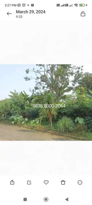 Jual cepat murah tanah kavling bukit cinere indah polsek cinere tol lokasi di Cinere, tersedia melalui melalui situs Olx