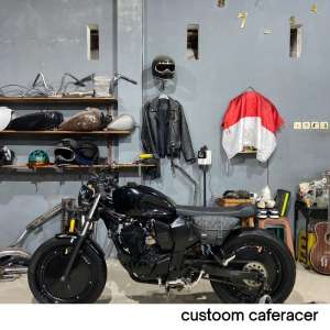 Jual bekas Motor Custoom Caferacer - Basic Byson 150cc,lokasi di Bekasi