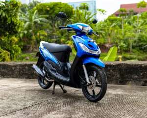 Yamaha Mio Smile Tahun 2011 Warna Biru Gress lokasi di Kembangan, tersedia melalui melalui situs Olx