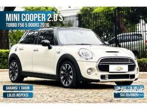 Jual bekas 2016 MINI Cooper 2.0 S Hatchback KM 23 DP MINIM,lokasi di Banten