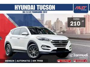 Jual bekas 2017 Hyundai Tucson 2.0 XG SUV AT PANORAMIC KM.79 RB PAJAK PANJANG DP 18JT,lokasi di DKI Jakarta