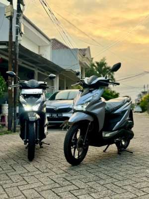 Jual bekas BEAT DELUXE 2024 KM 70 PERAK20 PERAK GRESS LIKE NEW Genio,Vario,lokasi di Daan Mogot