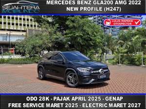 Jual bekas Bunga4 Odo28 PAJAK04-25 GLA 200 AMG Line 2022 GLA200 AMG 2022,lokasi di 