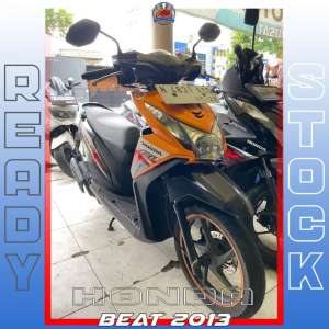 Jual bekas HONDA BEAT 2013 BEKAS BERKUALITAS HIKMAH MOTOR KEPUH MALANG,lokasi di Sukun