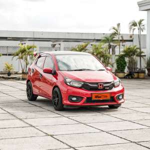 Jual bekas Honda Brio E 1.2 Cvt AT Facelift 2019 MERAH,lokasi di DKI Jakarta