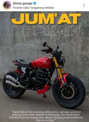 Jual bekas Jual motor customs basic scorpio,lokasi di Jatimakmur