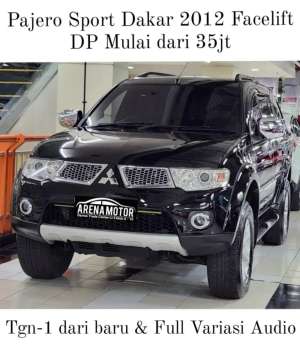 Jual bekas KM 80rb Pajero Sport Dakar 2012 AntikMitsubishi 2.5 Sunroof 2013,lokasi di 