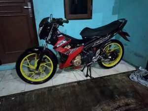 Satria F 2011 Mangga sok di cek lokasi di Bekasi Selatan, tersedia melalui melalui situs Olx