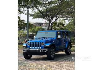 Jual bekas 2021 Jeep Wrangler 2.0 Sahara Unlimited SUV,lokasi di Banten