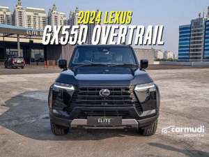 2024 Lexus GX550 3.4 Overtrail Black on Black GX 550 Hitam , tersedia melalui melalui situs Carmudi