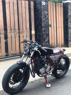 Jual bekas Caferacer Basic Scorpio 225,lokasi di Jatinegara